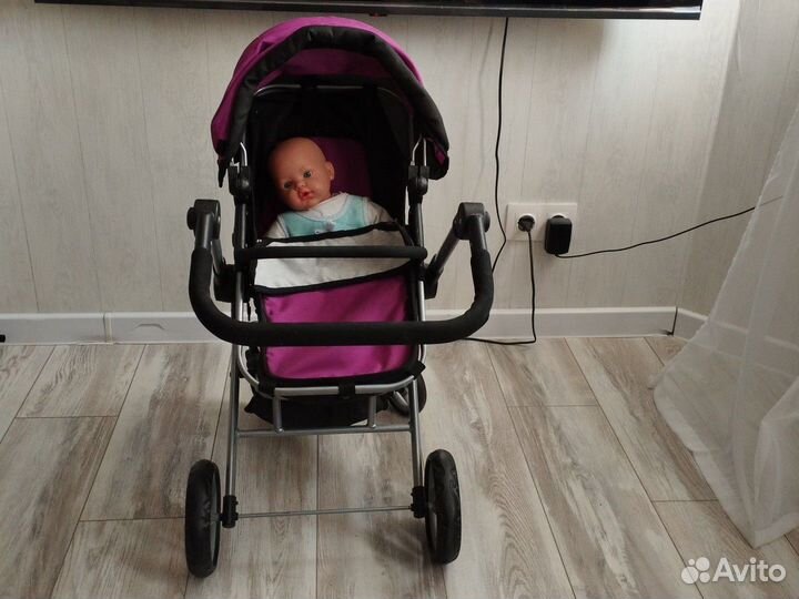 Коляска для кукол 2 в 1