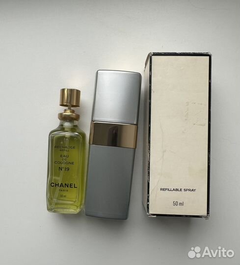 Chanel но 19 eau de cologne 50 мл винтаж
