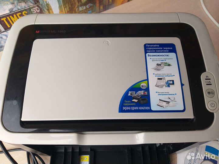 Принтер Sumsung ML-1860 лазерный ч/б