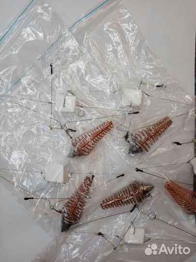 Монтаж для рыбалки с кормушкой