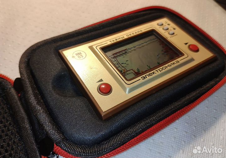 Жесткий чехол для игр серии Электроника им СССР
