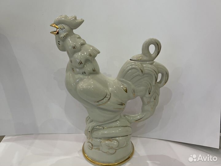 Графин времён СССР петух 25 см высота