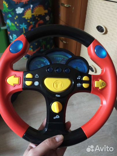Руль детский музыкальный