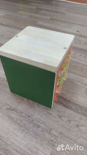 Деревянный развивающий бизикуб