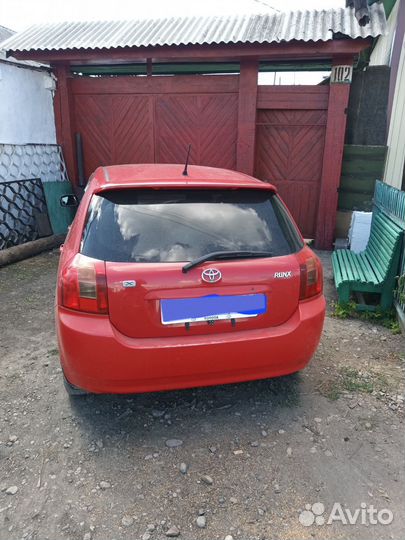 Toyota Corolla Runx 1.5 AT, 2002, 205 000 км