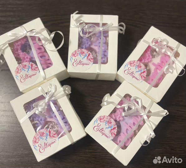 Мыло в подарок на 8 марта