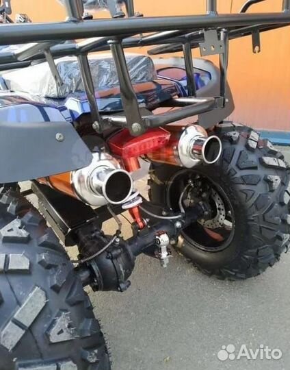 Квадроцикл Grizzly 300cc синий