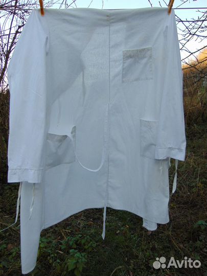 Халат санитарный, хлопок, 1981 год