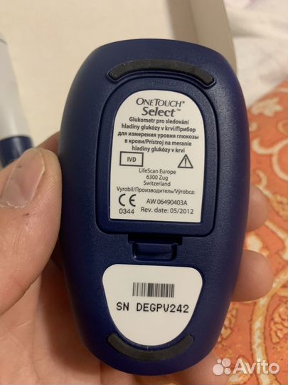 Глюкометр one touch select