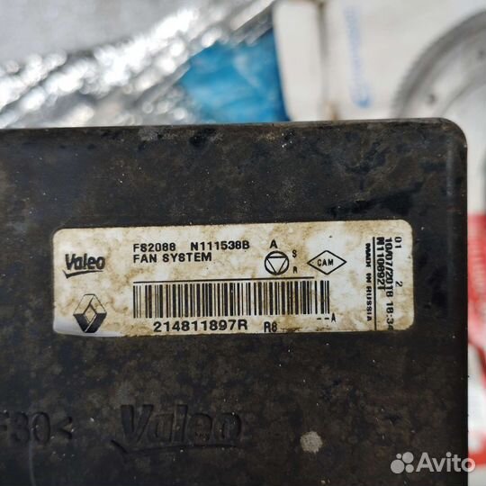 Вентилятор охлаждения радиатора лада веста