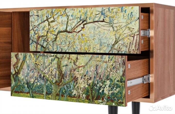 Тв-тумба T1 - Орех - The White Orchard