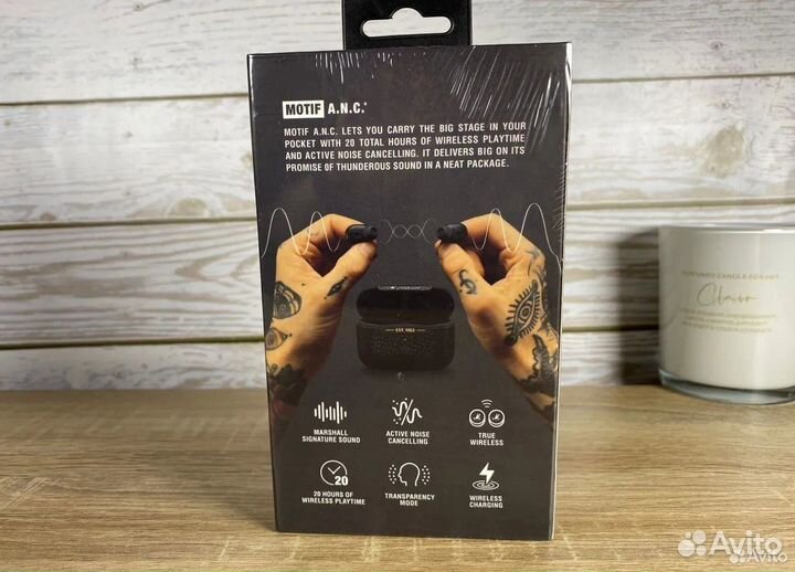 Наушники Marshall Motif A.N.C