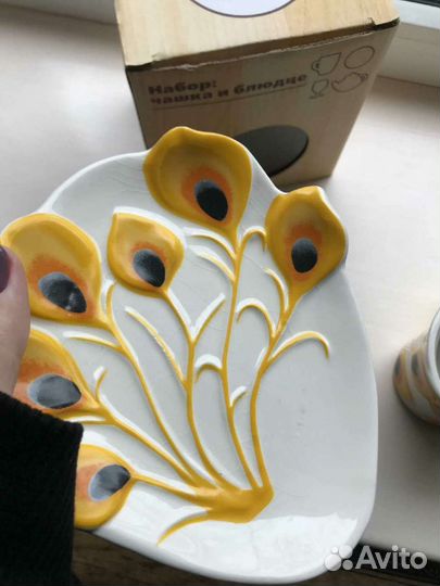 Чашка/кружка с блюдцем