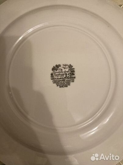 Антикварные тарелки