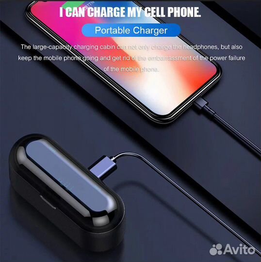 F9 наушники-вкладыши TWS bluetooth 5,0 сенсорное У