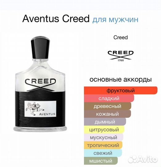 Creed Aventus оригинал распив