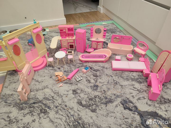 Мебель для кукол Барби 90-х годов