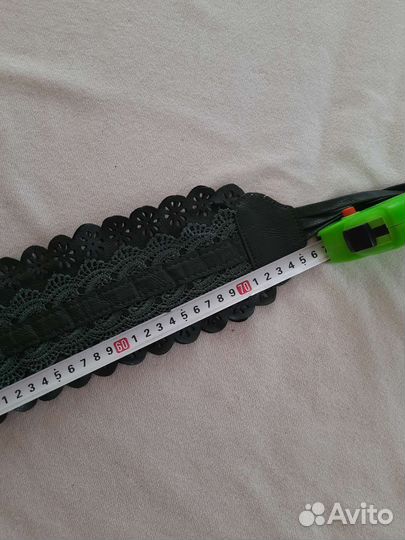 Пояс кушак тёмно-зелёный