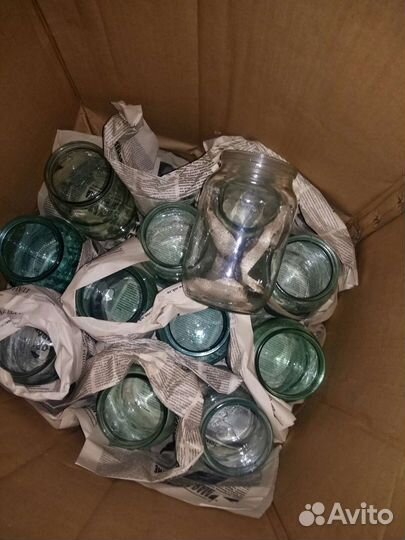 Банки 1л 17ш, 0,6л 13ш, 3л 20ш, винтовые,4фляги 5л