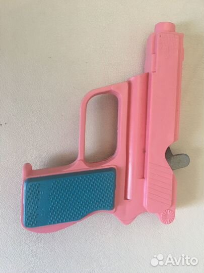 Детский пистолет СССР пластмассовый