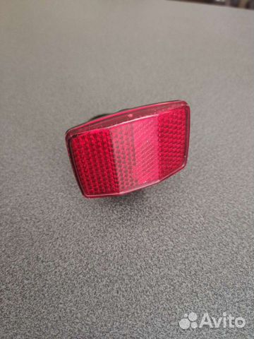 Задний светоотражатель красный для велосипеда