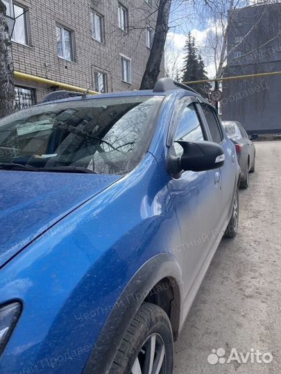 Накладка зеркала Renault sandero stepway