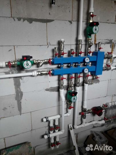 Монтаж отопление/ водоснабжение / канализация