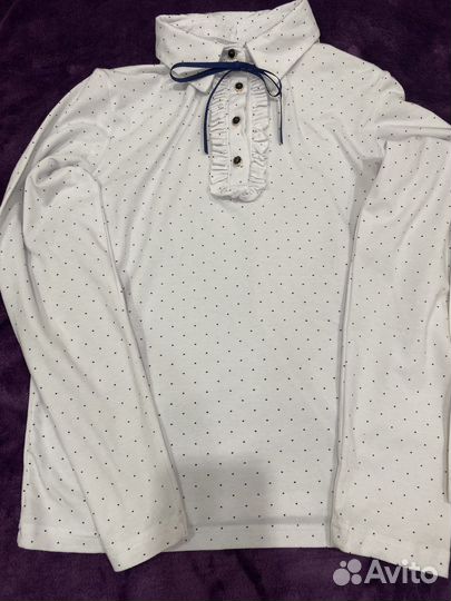 Блузка белая