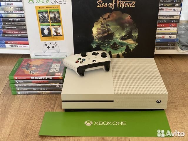 Xbox One S 1tb Как новая + гарантия / Xbox one