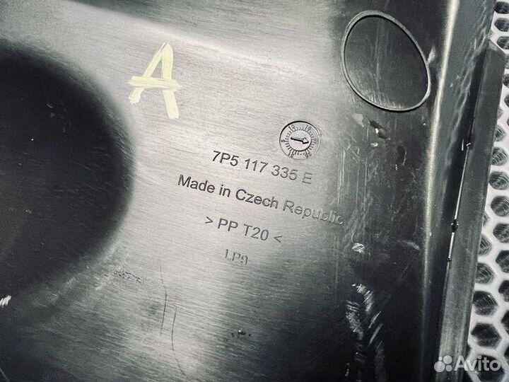 Воздуховод интеркулера Porsche Cayenne передний