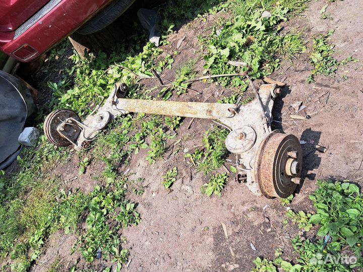 Задняя балка на Chevrolet Lanos 2007 г.в