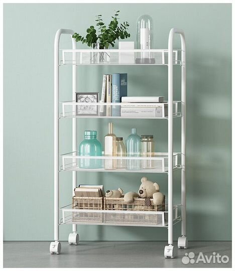 Косметические тележки (4 полки.Доставка бесплатно)