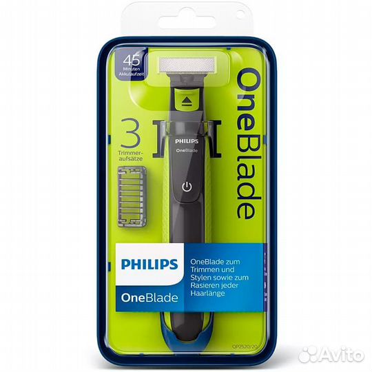 Триммер Philips OneBlade QP2520/20 QP2520/20