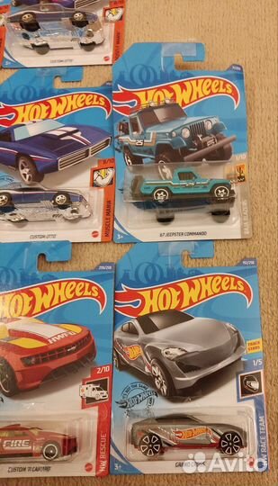 Hot wheels машинки