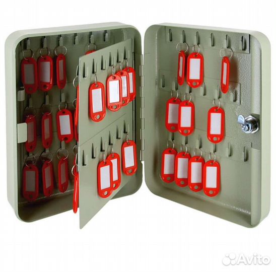 Ящик для 108 ключей OfficeForce, цвет: серый