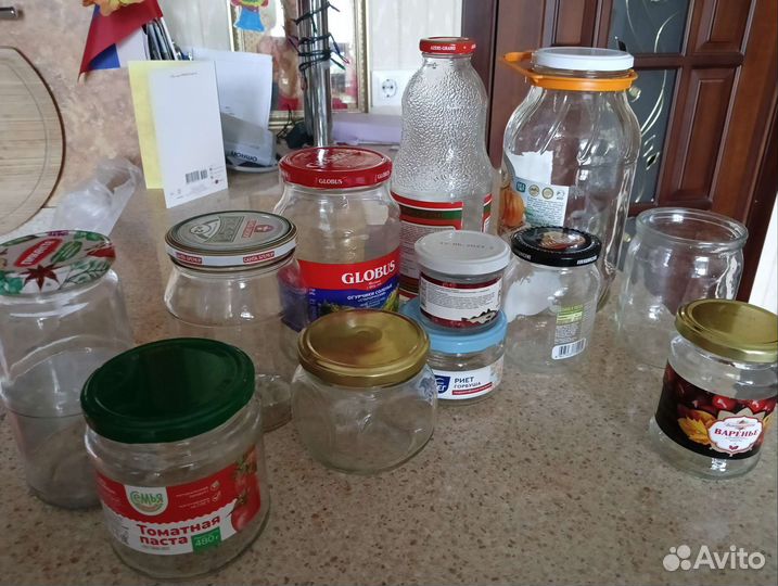 Банки стеклянные бу