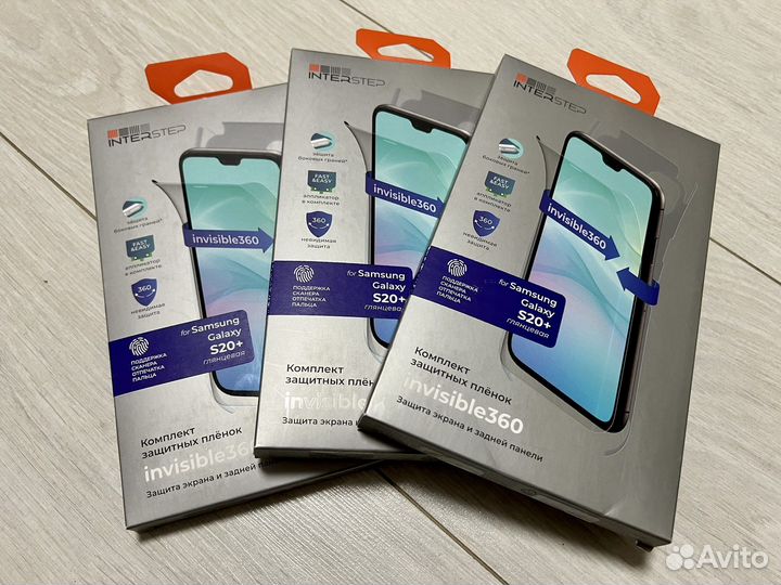 Защитная гидрогелевая пленка Samsung S20+