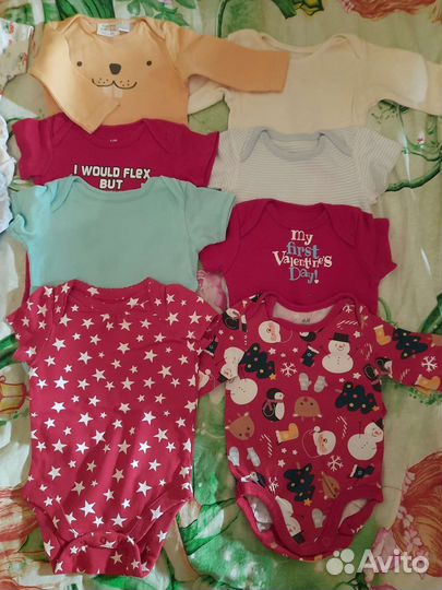 Огромный пакет вещей для девочки до 3 месяцев