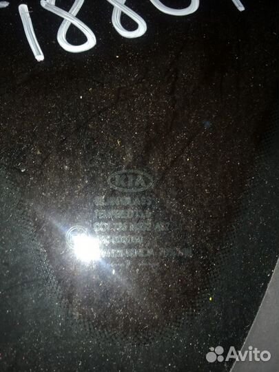Стекло заднее левое Kia Ceed ED G4FC 2007