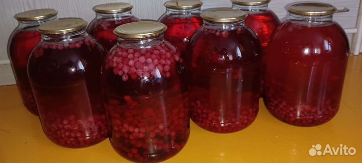 Компот из красной смородины