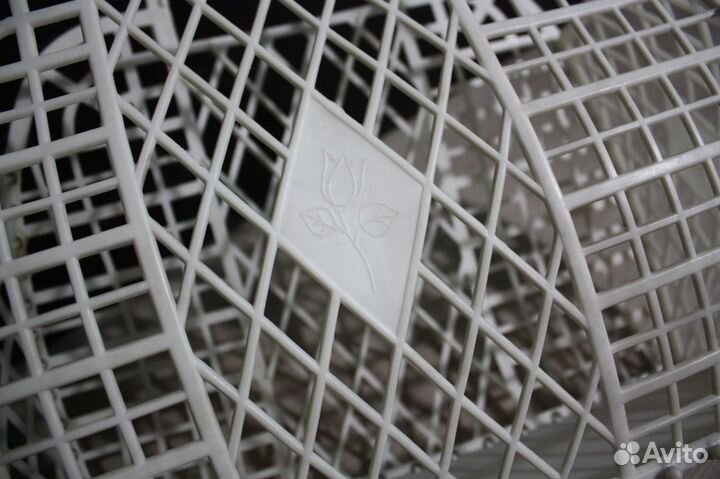 Сумка с цветочками Белая Разборная пластиковая