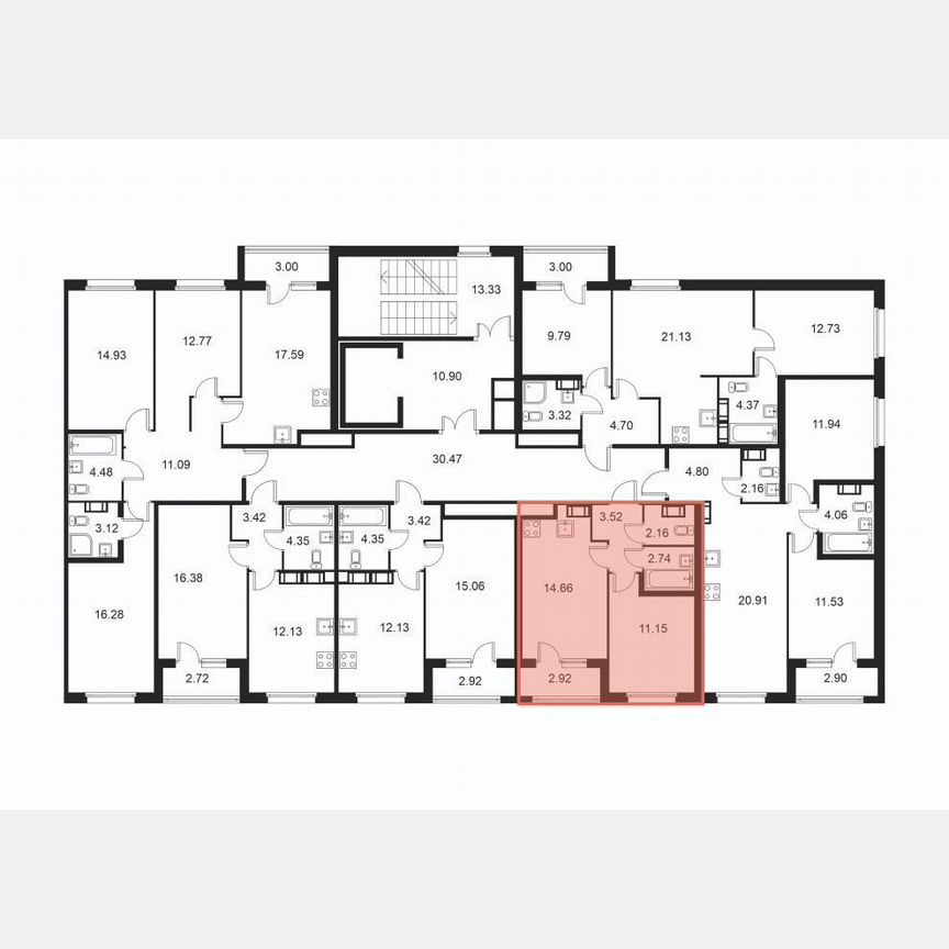 1-к. квартира, 35,7 м², 2/9 эт.