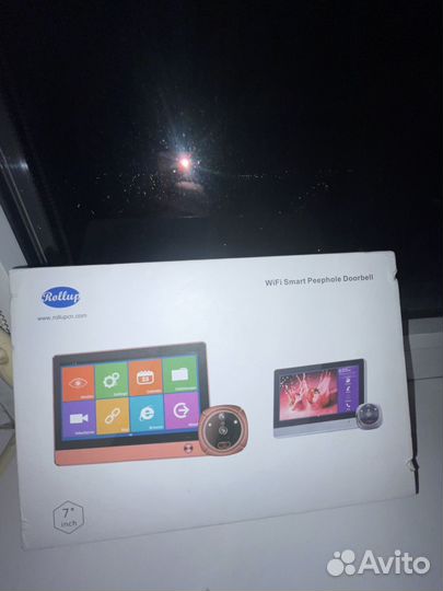 Видеоглазок Rollup iHome-4