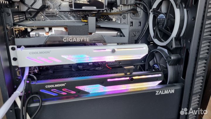 Argb Держатель видеокарты горизонтальный