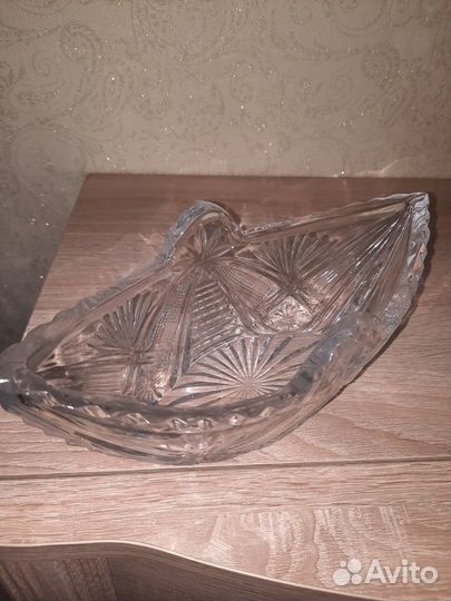 Ваза хрустальная СССР