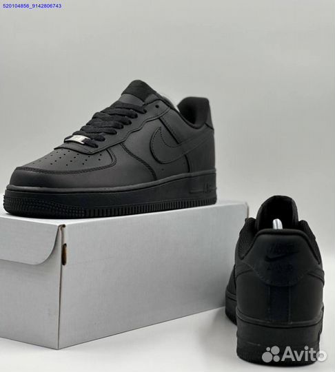 Кроссовки Nike Air Force 1 Low Black (Арт.94262)