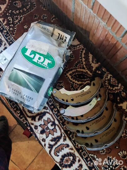 Колодки рено логан задние