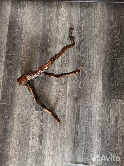 Коряга в аквариум