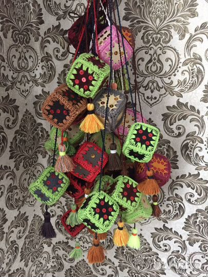 Кубики в Машину на зеркало