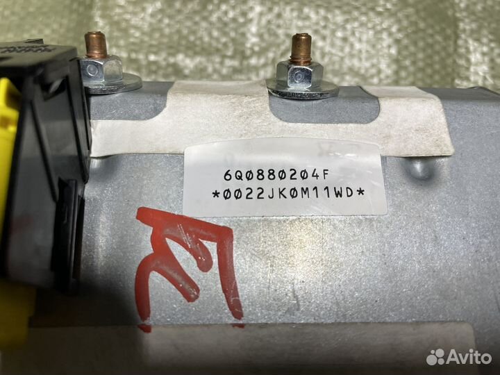 Подушка безопасности в торпедо Skoda Fabia 2001